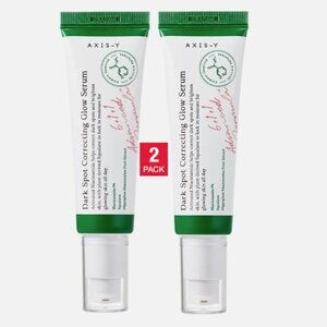 2-PACK AXIS-Y Dark Spot Correcting Glow Serum 50ml -Brightening & Moistu…